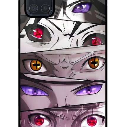 Naruto Anime Samsung A71 Glass Case
