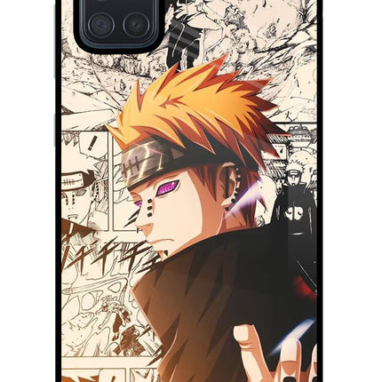 Pain Anime Samsung A71 Glass Case