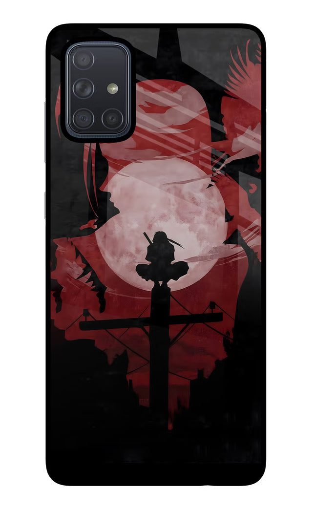 Naruto Anime Samsung A71 Glass Case Back Cover by Casekaro