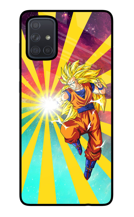 Goku Super Saiyan Samsung A71 Glass Case