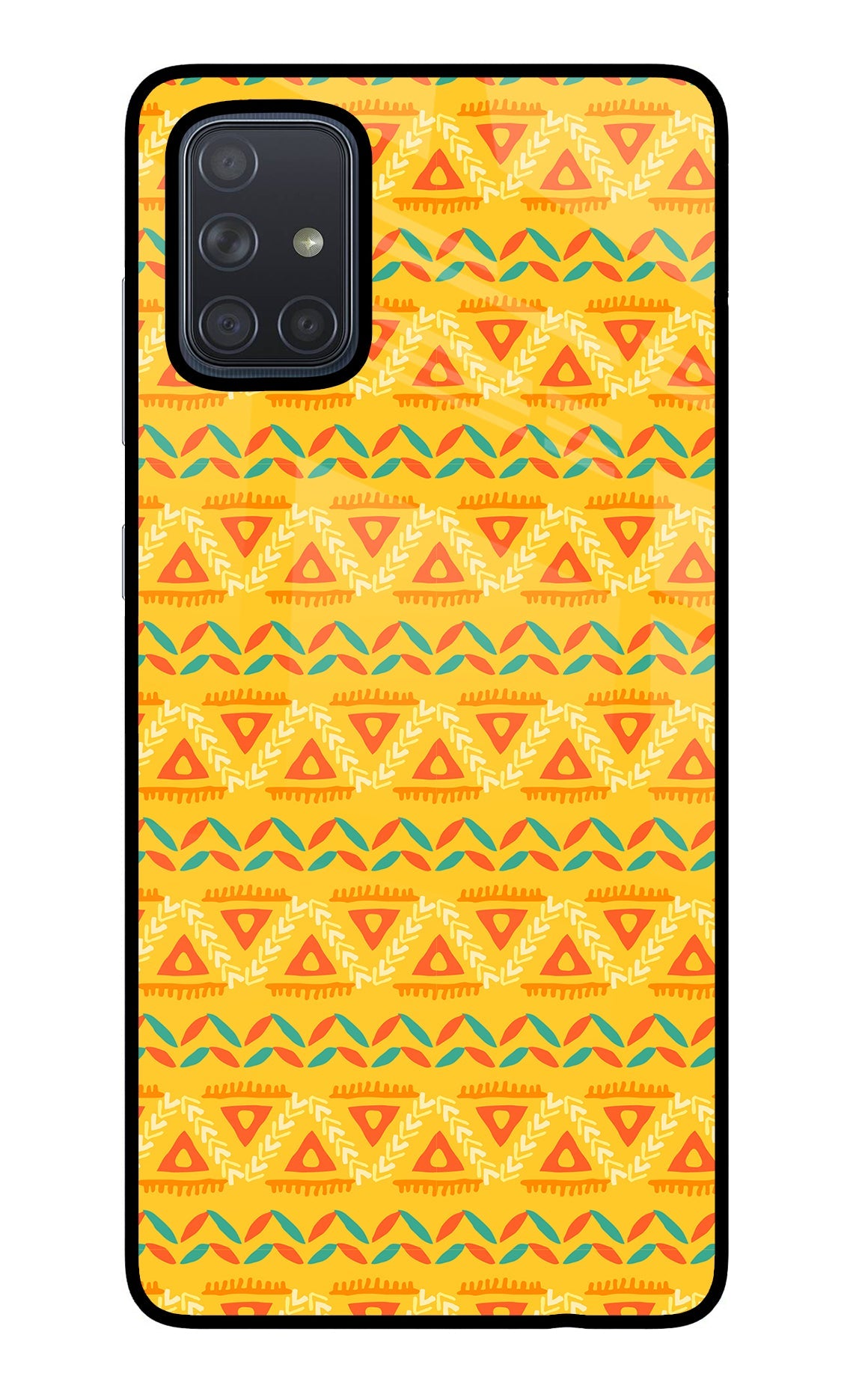 Tribal Pattern Samsung A71 Back Cover