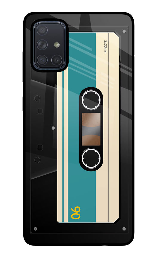 Cassette Samsung A71 Glass Case