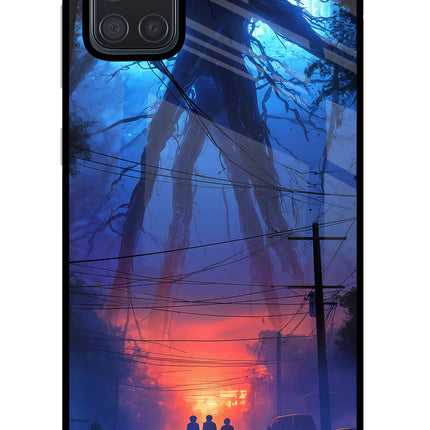 Ordinary Things Shadow Samsung A71 Glass Case Back Cover by Casekaro