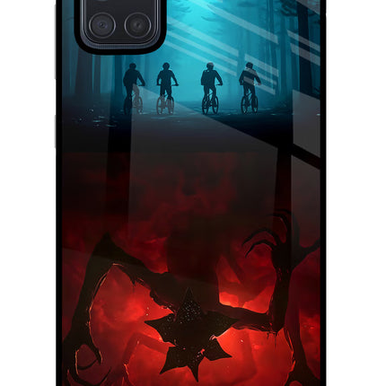 Ordinary Things Downside Up Samsung A71 Glass Case Back Cover by Casekaro