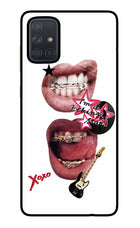 Rockstar Samsung A71 Glass Case