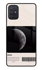 Moon Phase Samsung A71 Glass Case