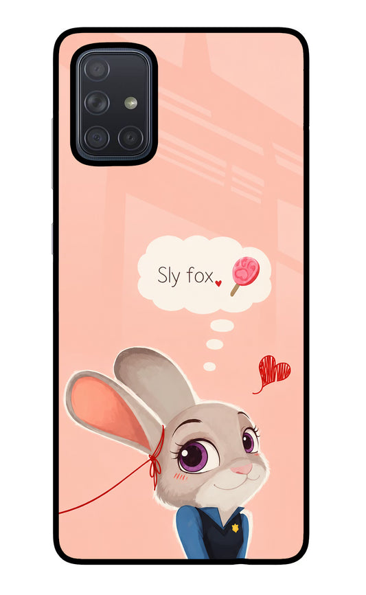 Judy Charm Samsung A71 Glass Case