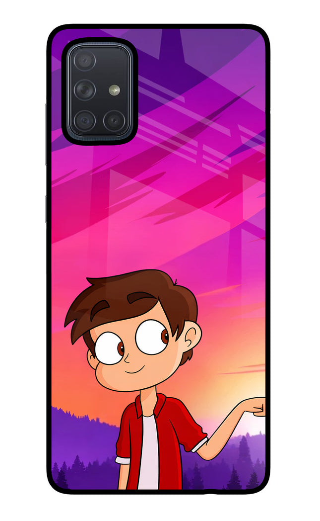 Marco Sunset Samsung A71 Glass Case
