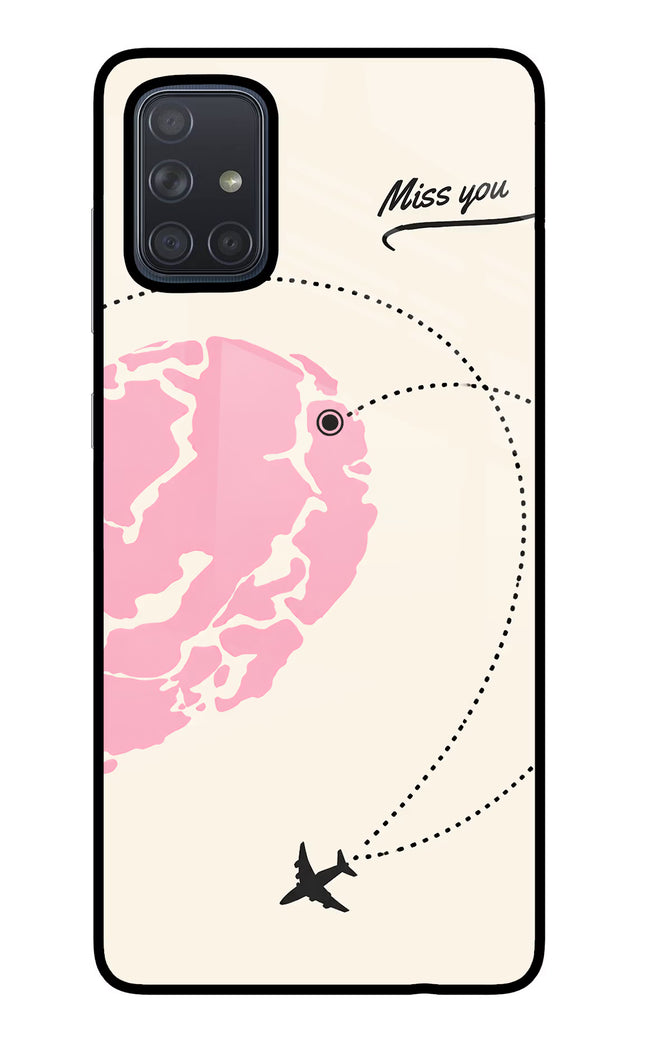 Miss Orbit Samsung A71 Glass Case