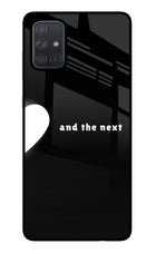 Next World Samsung A71 Glass Case