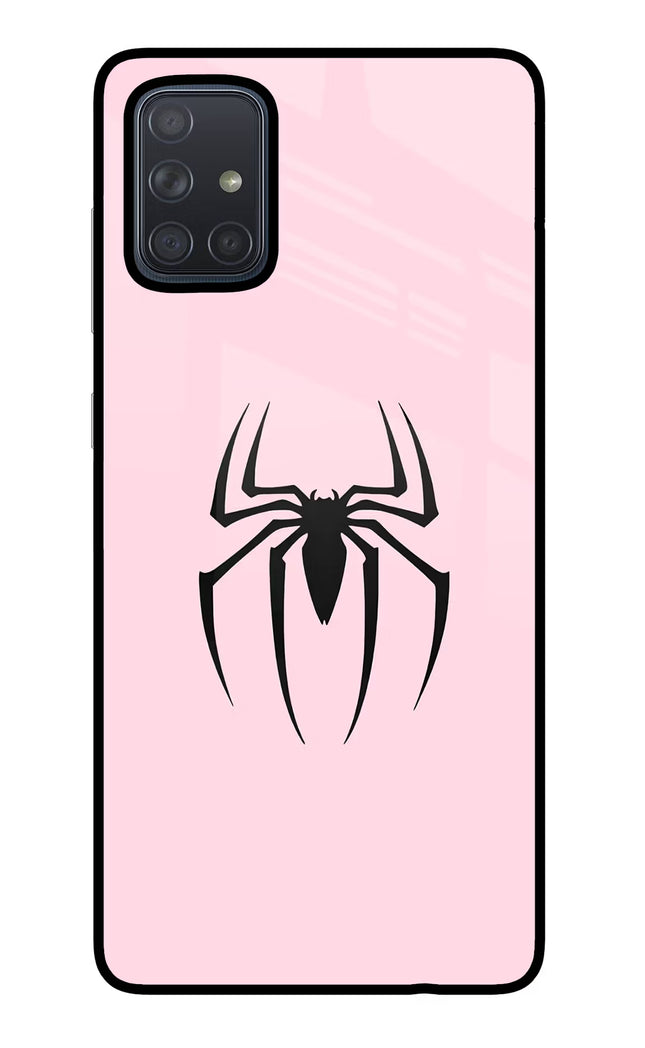 Peter Symbol Samsung A71 Glass Case
