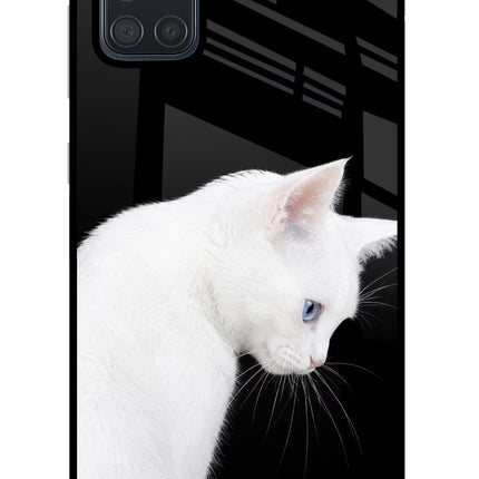 Snow Gaze Samsung A71 Glass Case