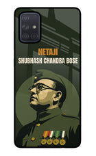 Netaji Legacy Samsung A71 Glass Case