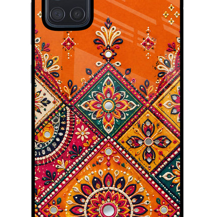 Kutch Glow Samsung A71 Glass Case