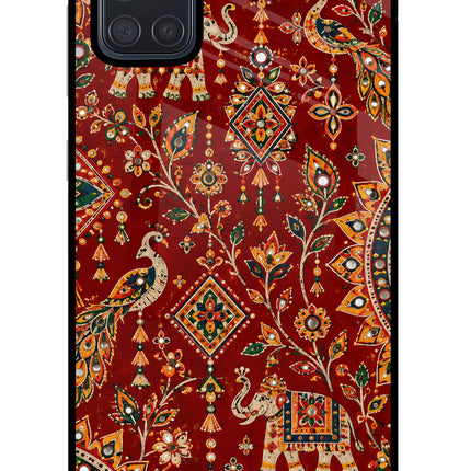 Laal Riwaaz Samsung A71 Glass Case