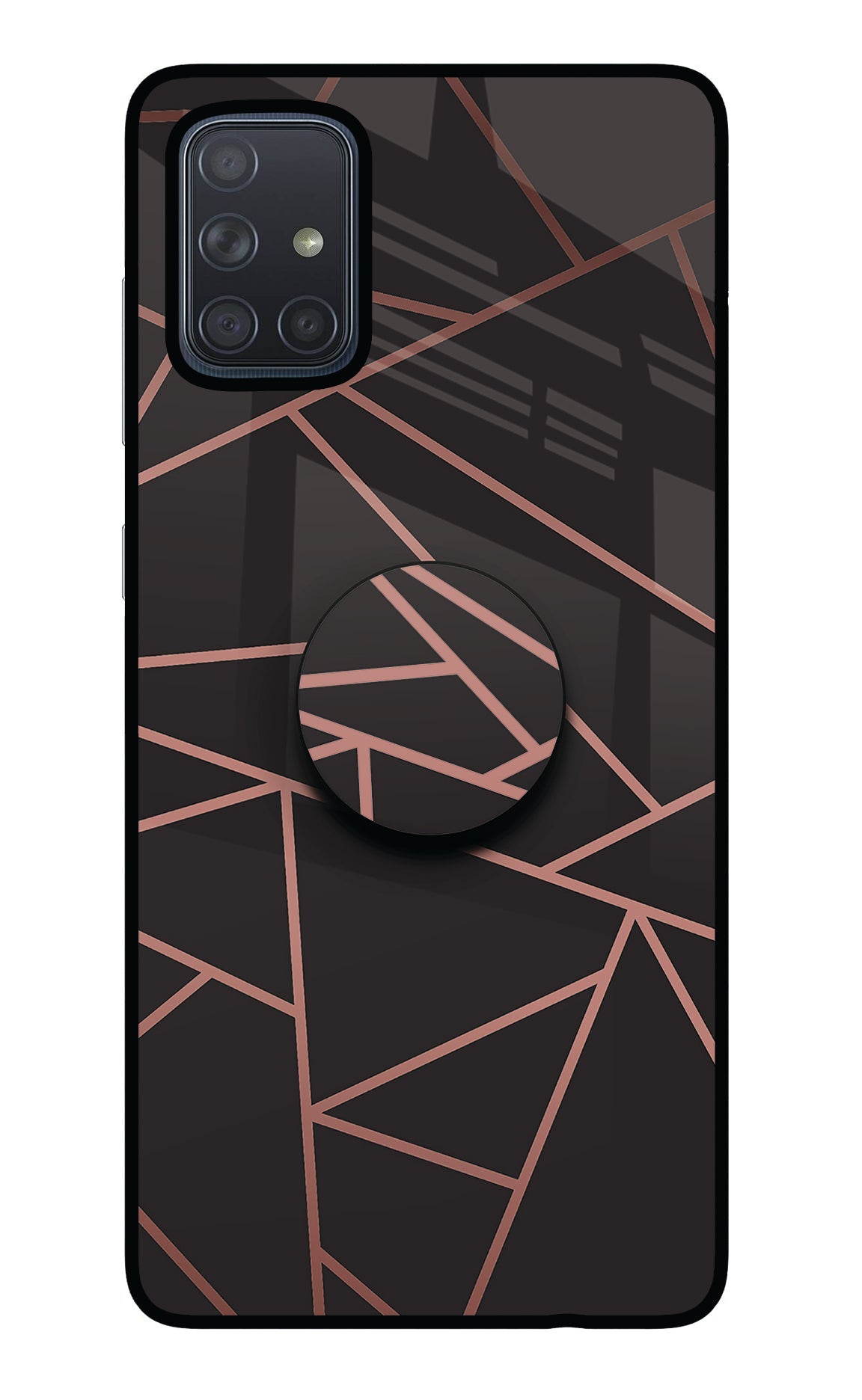 Geometric Pattern Samsung A71 Pop Case