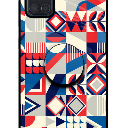 Colorful Pattern Samsung A71 Pop Case by Casekaro