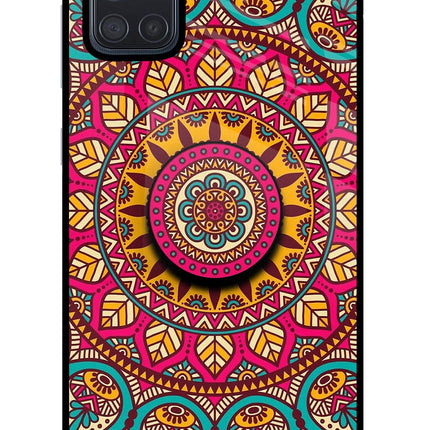 Mandala Samsung A71 Glass Case