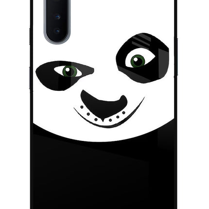 Panda Oneplus Nord Glass Case Back Cover by Casekaro