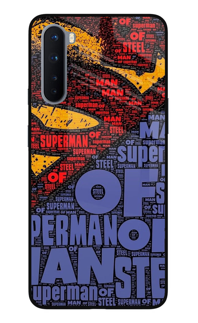 Superman Oneplus Nord Glass Case
