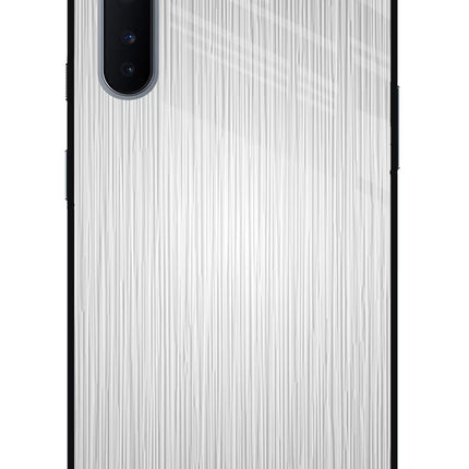 Wooden Grey Texture Oneplus Nord Glass Case Back Cover by Casekaro