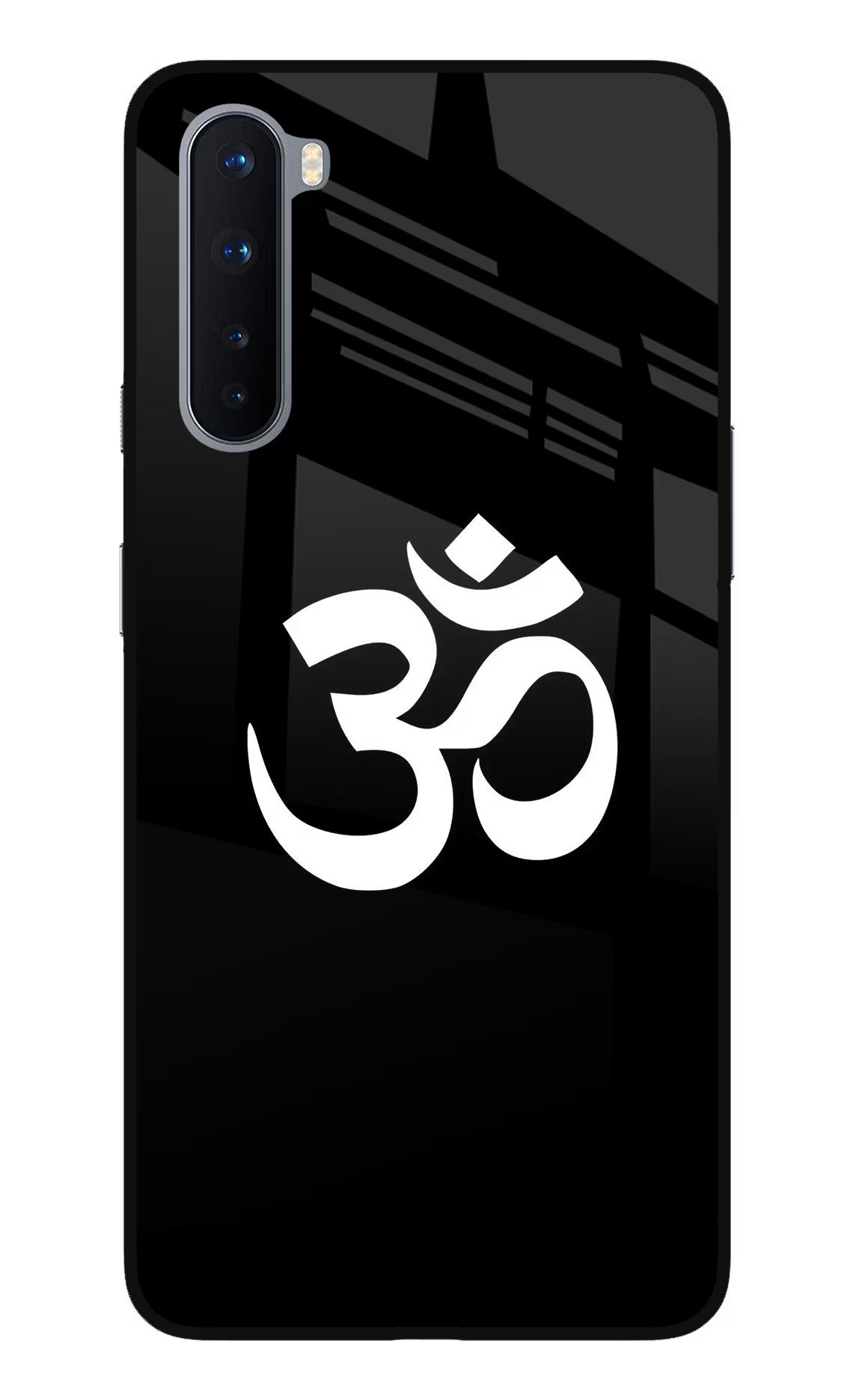 Om Oneplus Nord Glass Case Back Cover by Casekaro