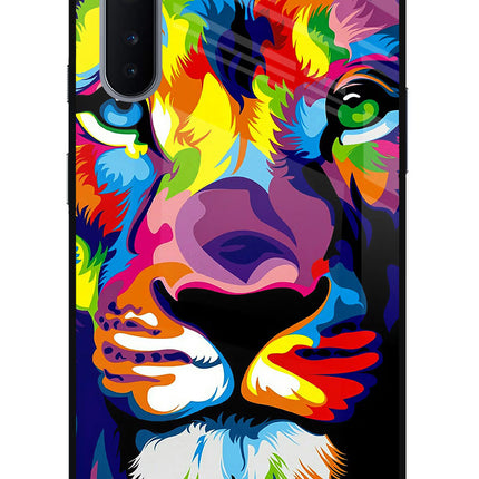 Lion Oneplus Nord Glass Case