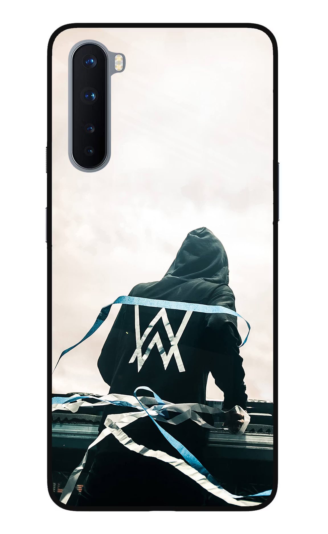 Alan Walker Oneplus Nord Glass Case Back Cover by Casekaro