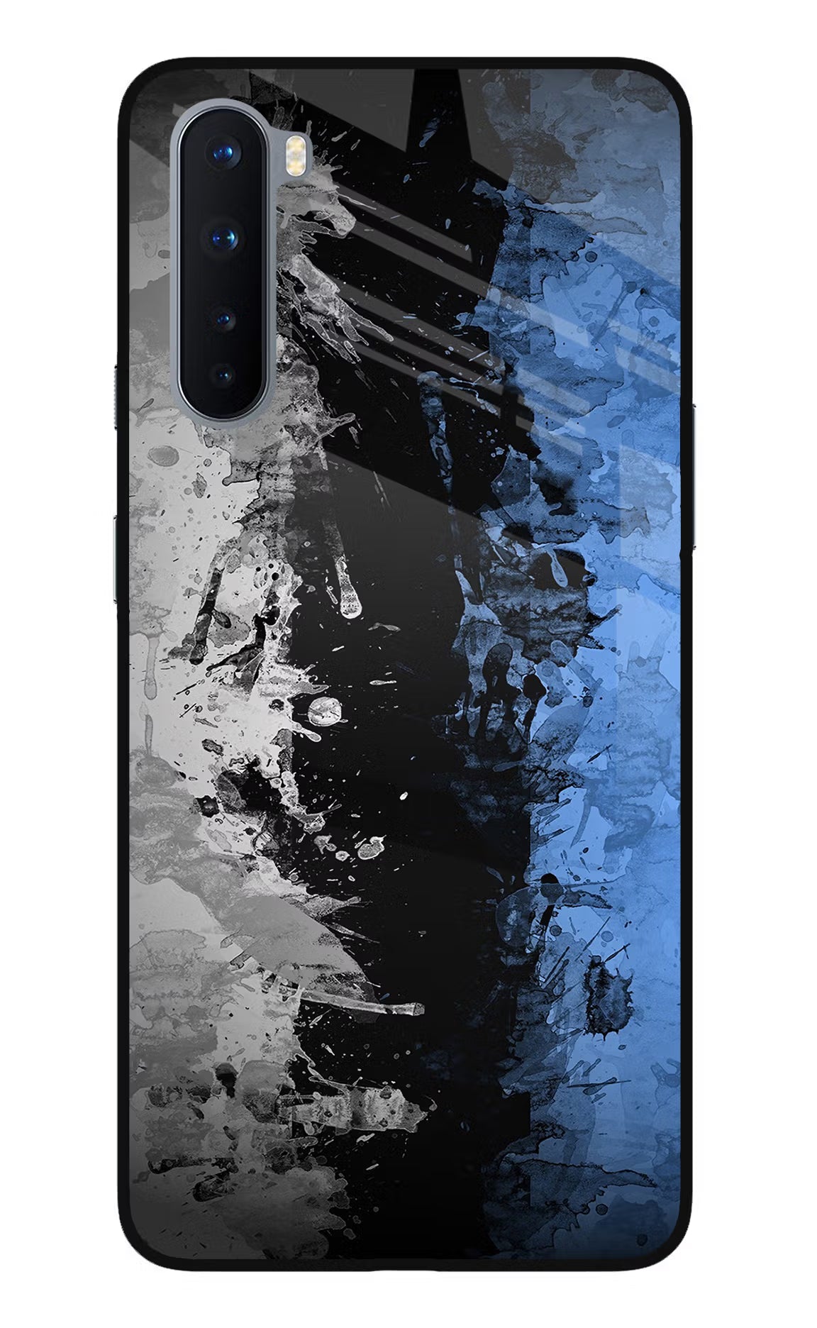Artistic Design Oneplus Nord Glass Case Back Cover by Casekaro