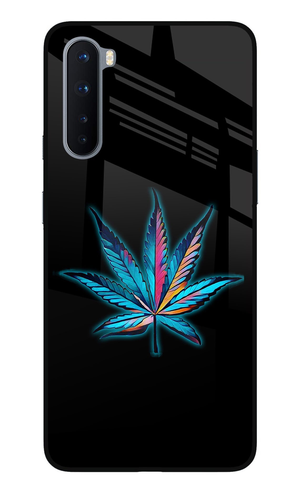 Weed Oneplus Nord Glass Case