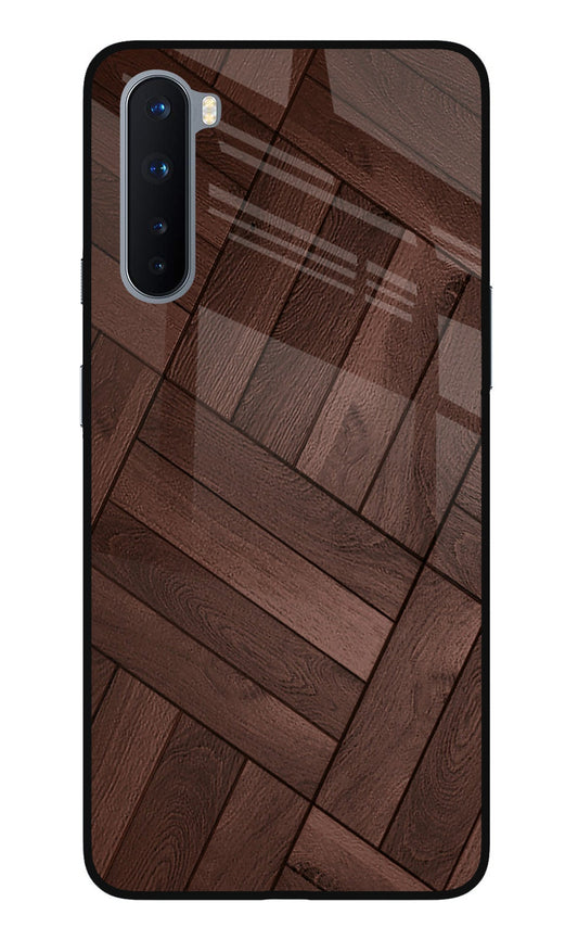 Wooden Texture Design Oneplus Nord Glass Case