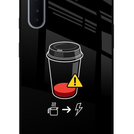 Coffee Oneplus Nord Glass Case