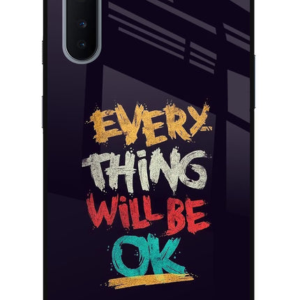 Everything Will Be Ok Oneplus Nord Glass Case