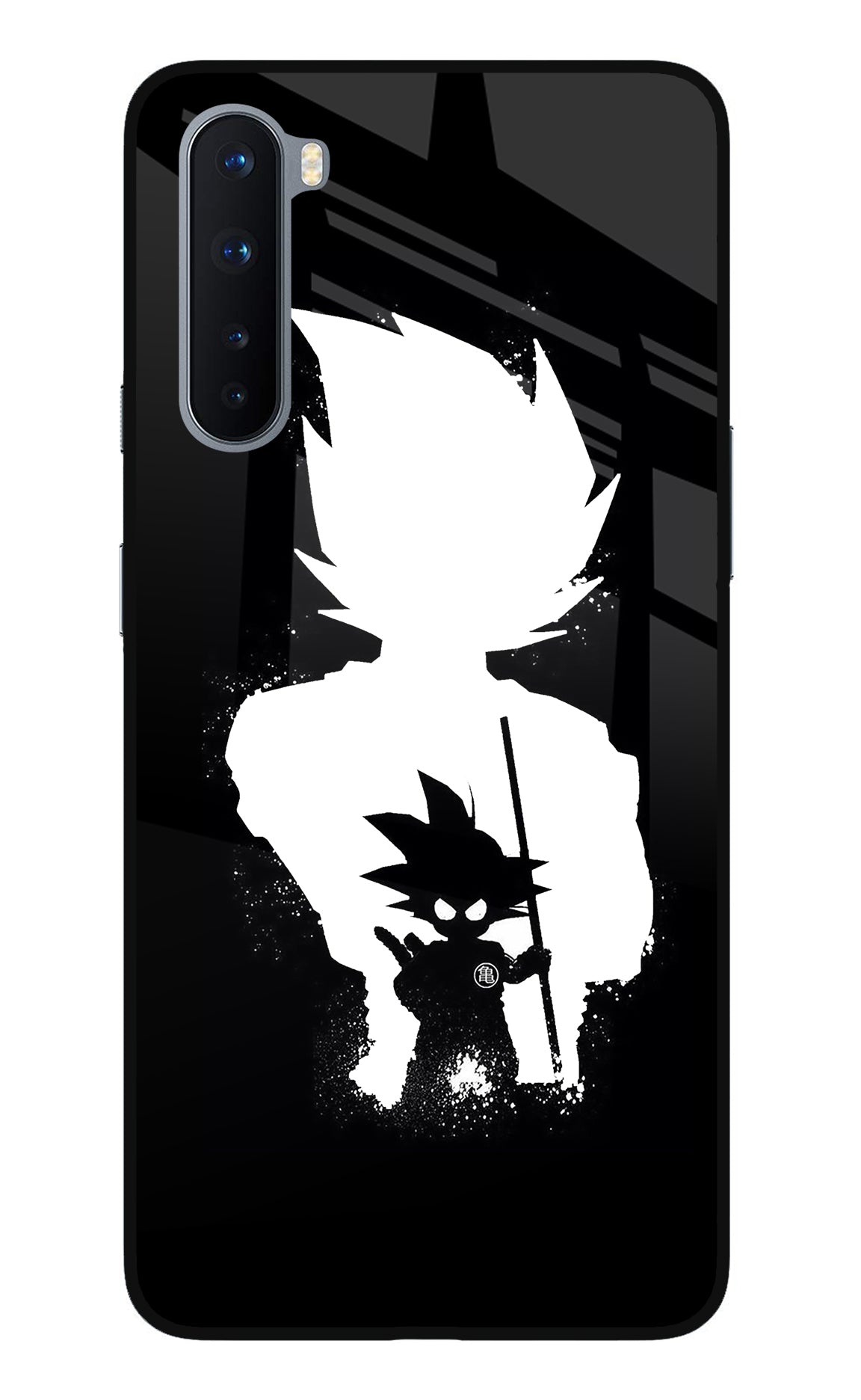 Goku Shadow Oneplus Nord Glass Case