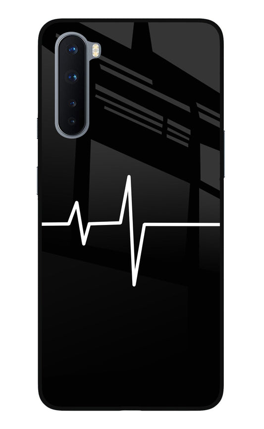 Heart Beats Oneplus Nord Glass Case