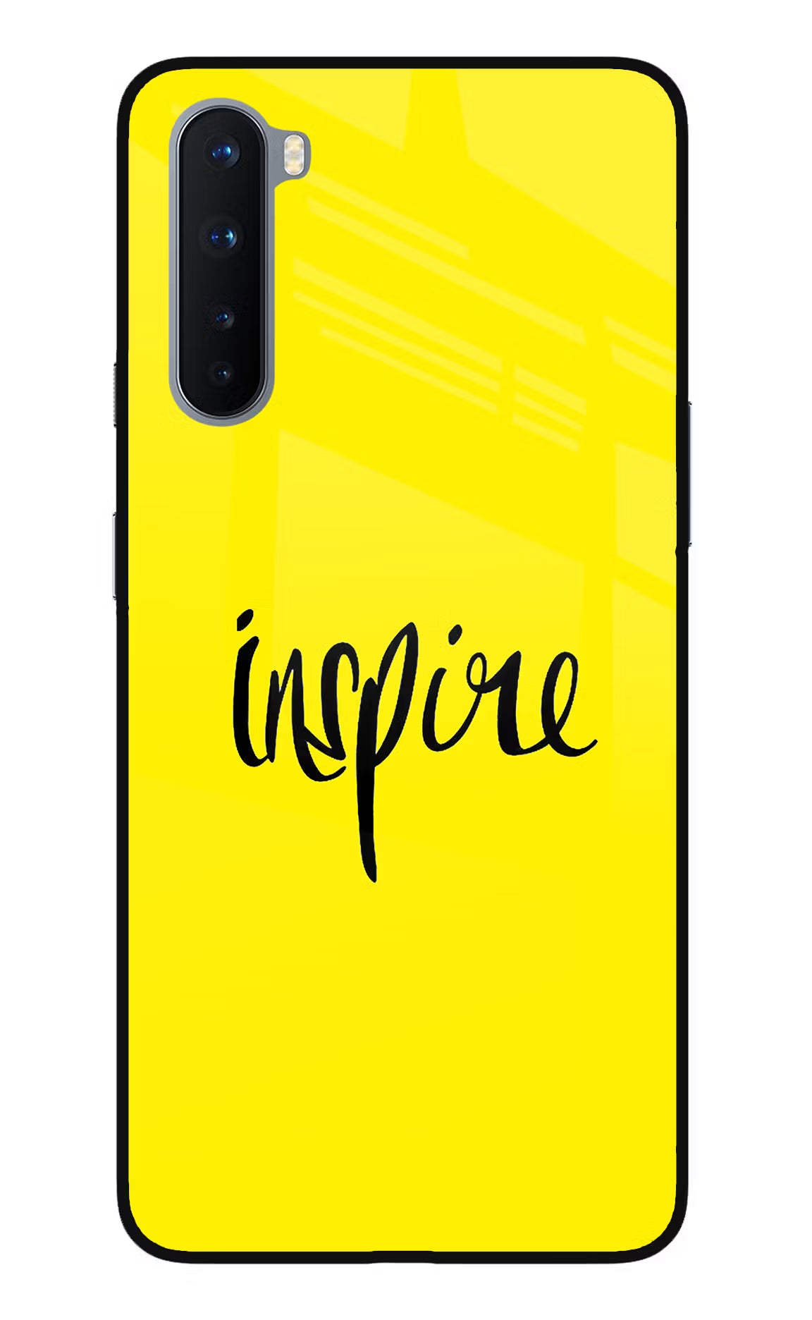 Inspire Oneplus Nord Glass Case Back Cover by Casekaro