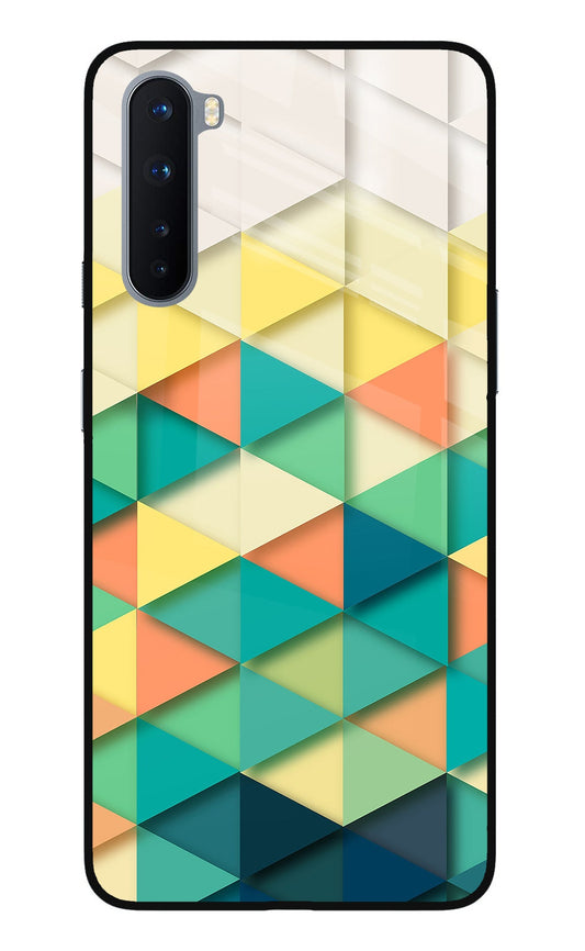 Abstract Oneplus Nord Glass Case