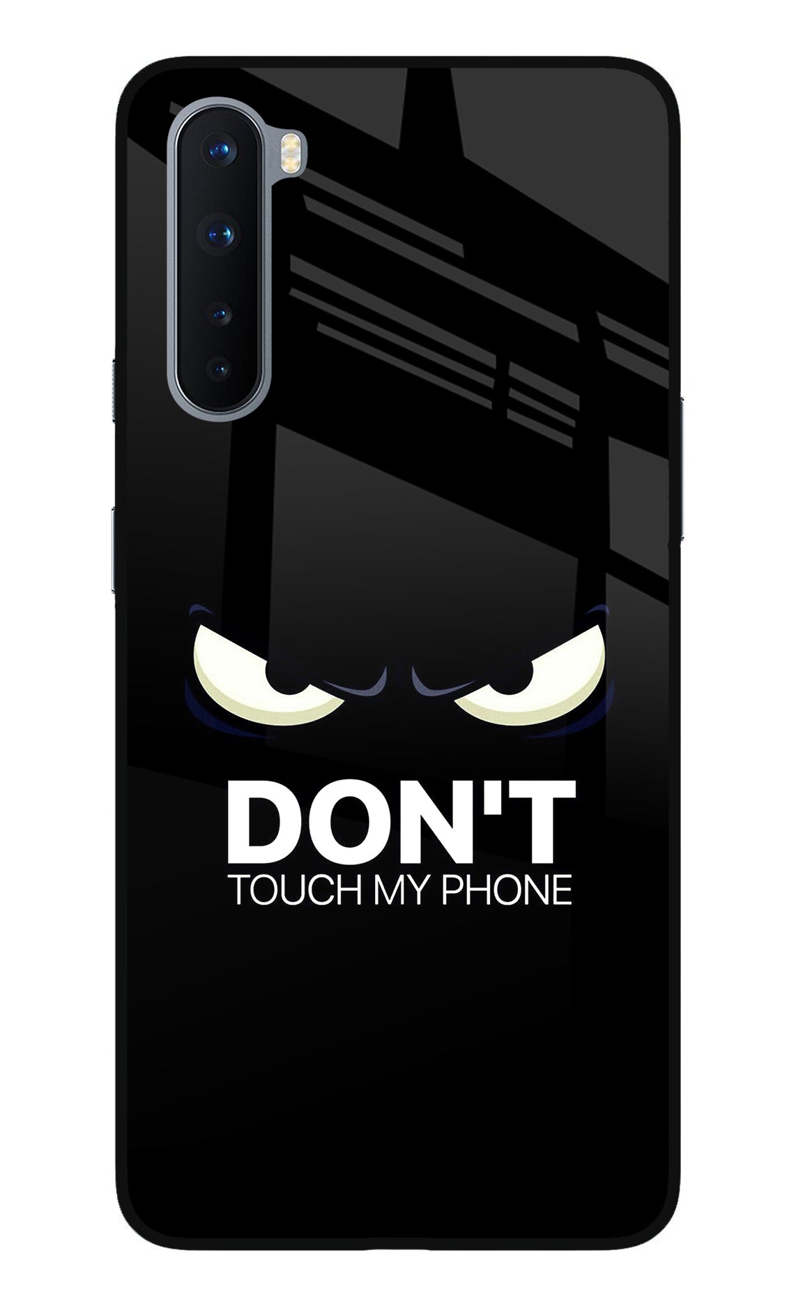 Don'T Touch My Phone Oneplus Nord Back Cover