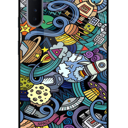 Space Abstract Oneplus Nord Glass Case
