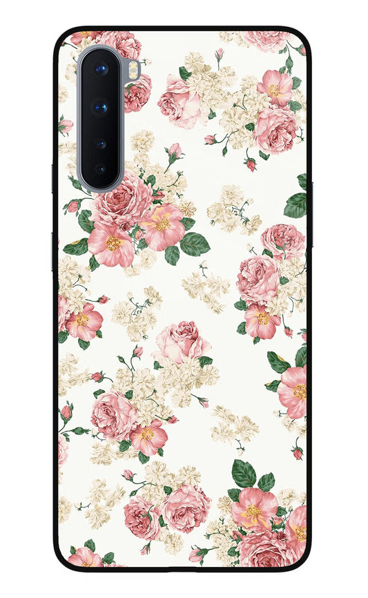 Flowers Oneplus Nord Glass Case