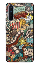 Cinema Abstract Oneplus Nord Glass Case