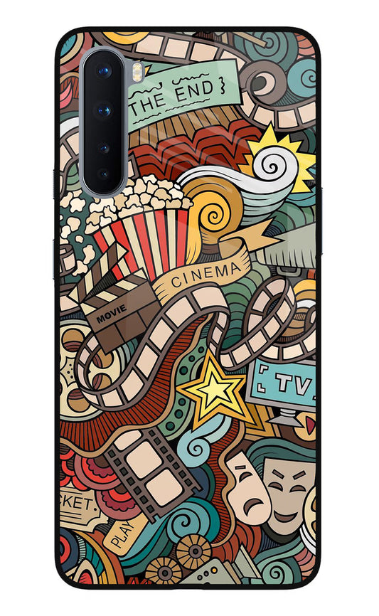Cinema Abstract Oneplus Nord Glass Case