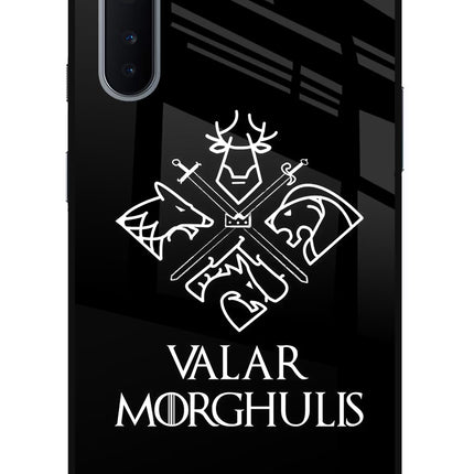 Valar Morghulis | Game Of Thrones Oneplus Nord Glass Case