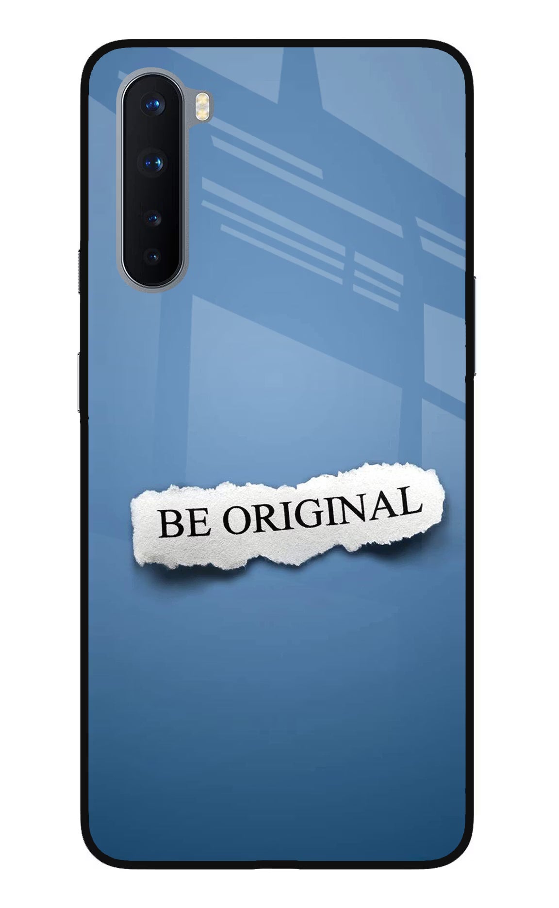 Be Original Oneplus Nord Glass Case Back Cover by Casekaro
