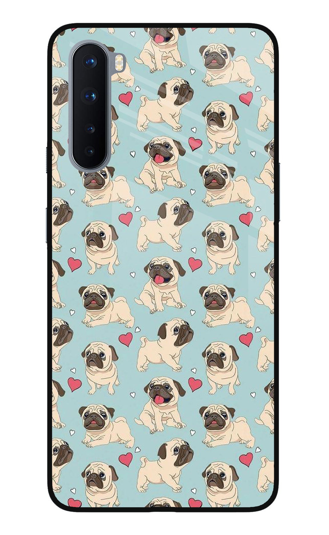 Pug Dog Oneplus Nord Back Cover