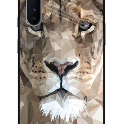 Lion Art Oneplus Nord Glass Case Back Cover by Casekaro