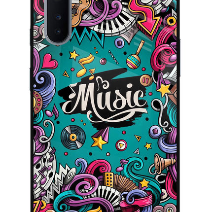 Music Graffiti Oneplus Nord Glass Case