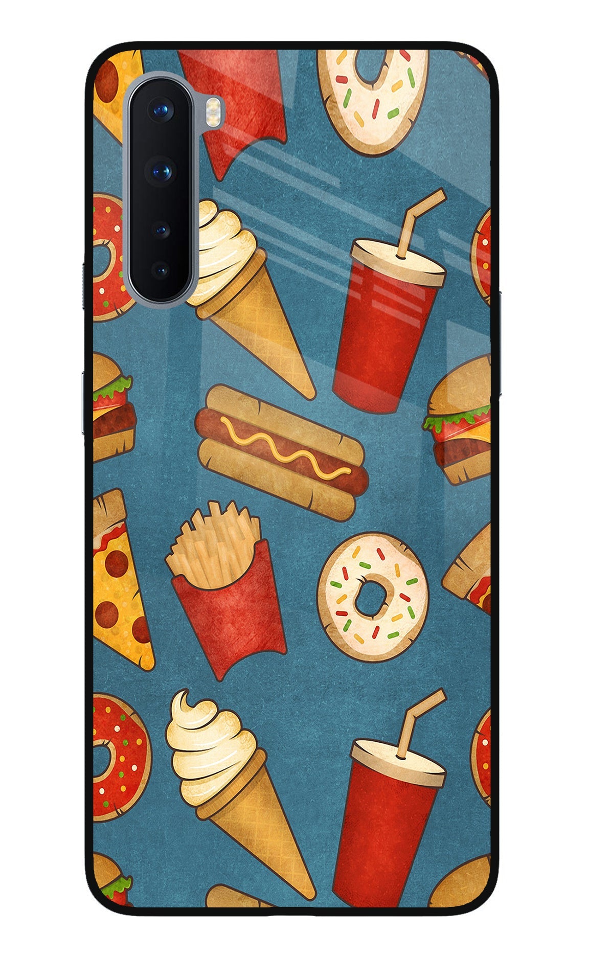 Foodie Oneplus Nord Back Cover