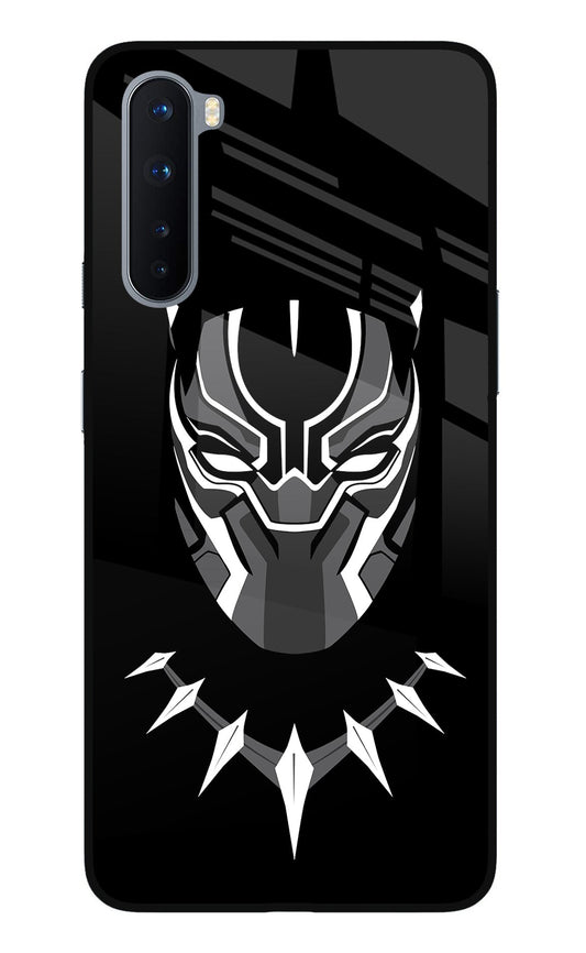 Black Panther Oneplus Nord Glass Case