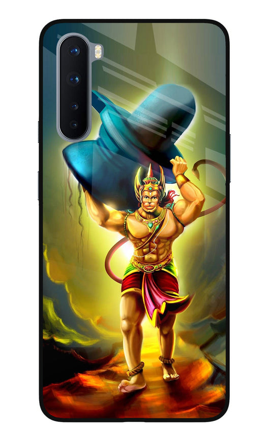 Lord Hanuman Oneplus Nord Glass Case